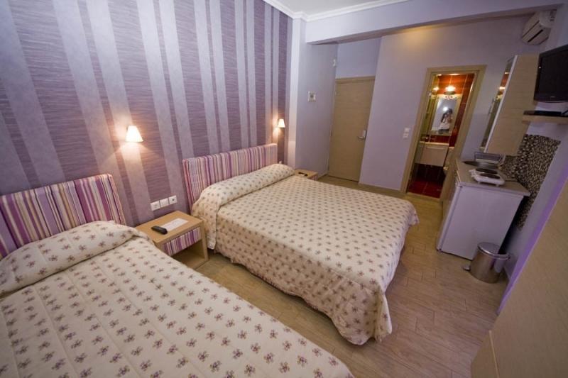 Hotel Horizontas Nea Plagia Pokoj fotografie